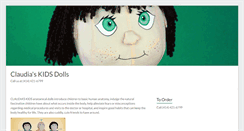 Desktop Screenshot of claudiaskids.com